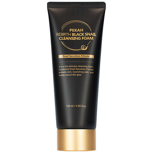 

PEKAH Пенка для умывания очищающая с муцином черной улитки 120, Пенка для умывания очищающая с муцином черной улитки