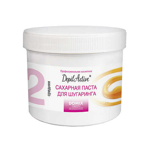 

DOMIX DAP Сахарная паста для шугаринга средняя 650, DAP Сахарная паста для шугаринга средняя