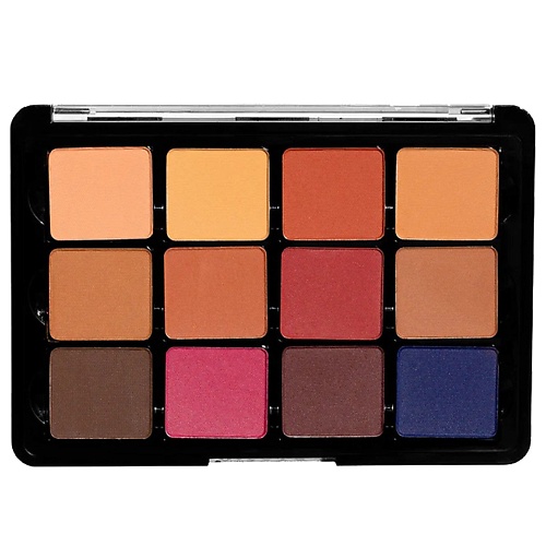 

VISEART Палетка матовых теней для век PRO 14 Milieu, Палетка матовых теней для век PRO 14 Milieu