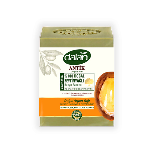 

DALAN Банное мыло для рук и тела Antique, натуральное, с Аргановым маслом 600, Банное мыло для рук и тела Antique, натуральное, с Аргановым маслом