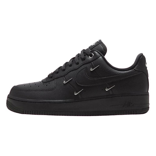 

NIKE Кроссовки Air Force 1 Low 07 Lx Black Silver Mini Swoosh, Кроссовки Air Force 1 Low 07 Lx Black Silver Mini Swoosh