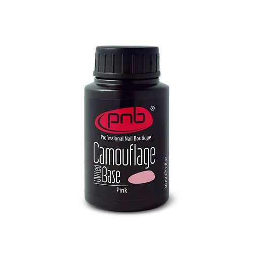 

PNB PROFESSIONAL NAIL BOUTIQUE Камуфлирующая каучуковая база для гель-лака, Камуфлирующая каучуковая база для гель-лака