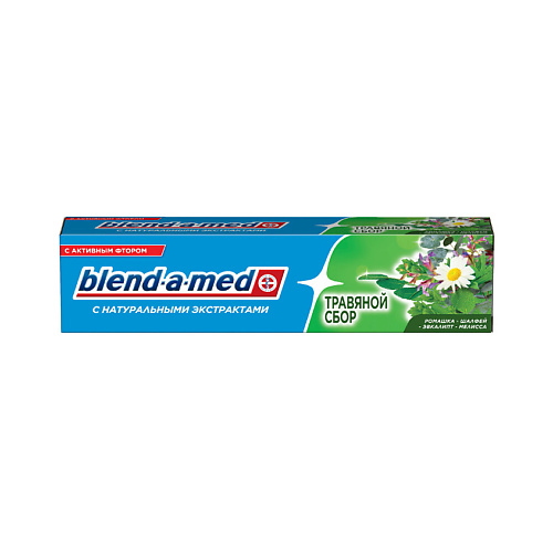 

BLEND-A-MED Зубная паста Анти-Кариес Травяной Сбор 100, Зубная паста Анти-Кариес Травяной Сбор