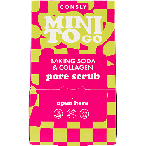 

CONSLY Скраб для лица с содой и коллагеном Mini To Go Baking Soda & Collagen Pore Scrub 7, Скраб для лица с содой и коллагеном Mini To Go Baking Soda & Collagen Pore Scrub