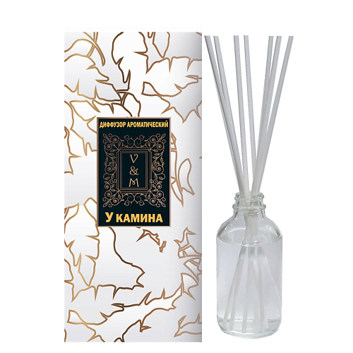 

VAN&MUN Ароматический диффузор У камина с палочками 100, Ароматический диффузор У камина с палочками