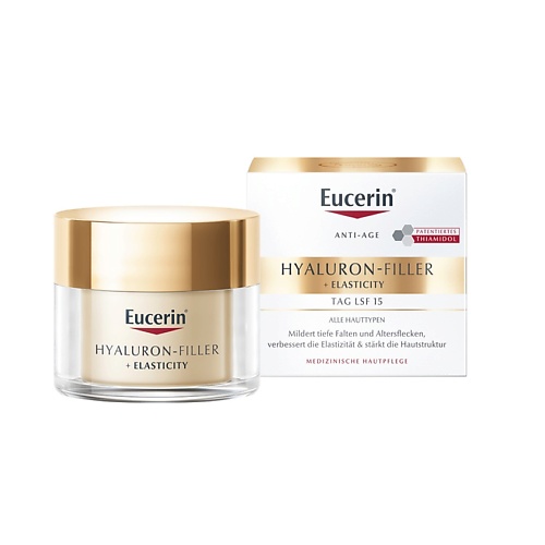 EUCERIN Антивозрастной дневной крем для лица против пигментации Hyaluron-Filler Elasticity SPF 15 50 3231₽