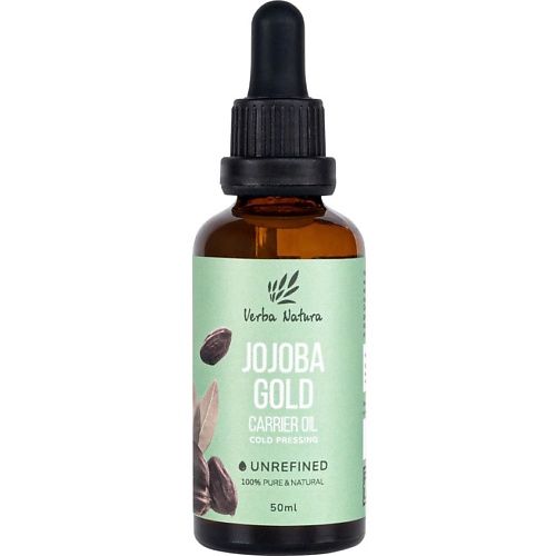 

VERBA NATURA 100% Натуральное масло плодов жожоба нерафинированное 50, 100% Натуральное масло плодов жожоба нерафинированное