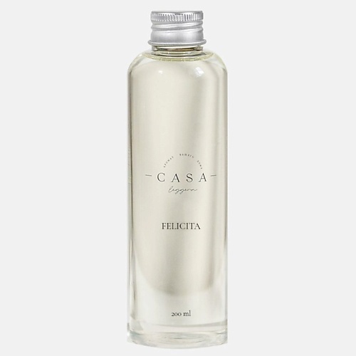 

CASA LEGGERA Жидкость сменная для диффузора ароматического Felicita 200, Жидкость сменная для диффузора ароматического Felicita