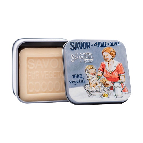 

LA SAVONNERIE DE NYONS Мыло с шелком Мама с ребенком 100, Мыло с шелком Мама с ребенком