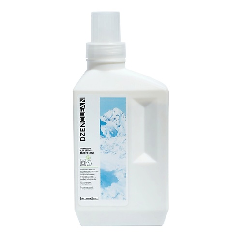 

DZENCLEAN Порошок для стирки белого белья 950, Порошок для стирки белого белья