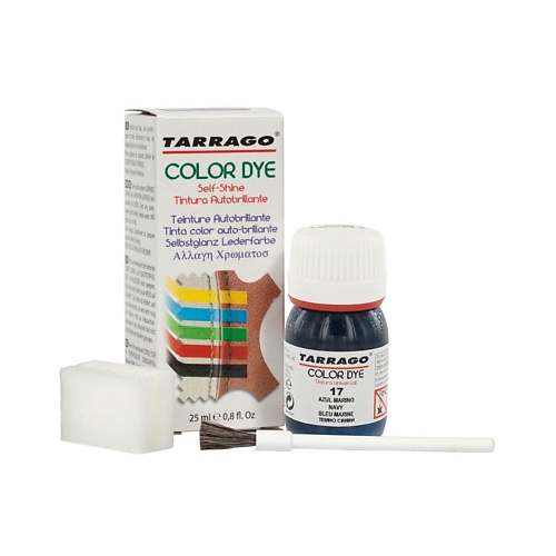 

TARRAGO Темно-синяя краска для обуви, одежды, сумок, мебели COLOR DYE 25, Темно-синяя краска для обуви, одежды, сумок, мебели COLOR DYE