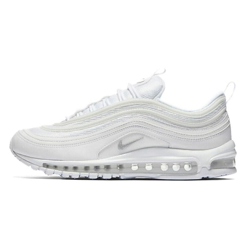 

NIKE Кроссовки Air Max 97 Triple White Wolf Grey, Кроссовки Air Max 97 Triple White Wolf Grey