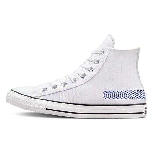

CONVERSE Кроссовки Chuck Taylor All Star High Top Retro Sports Skateboarding Shoes White Blue, Кроссовки Chuck Taylor All Star High Top Retro Sports Skateboarding Shoes White Blue