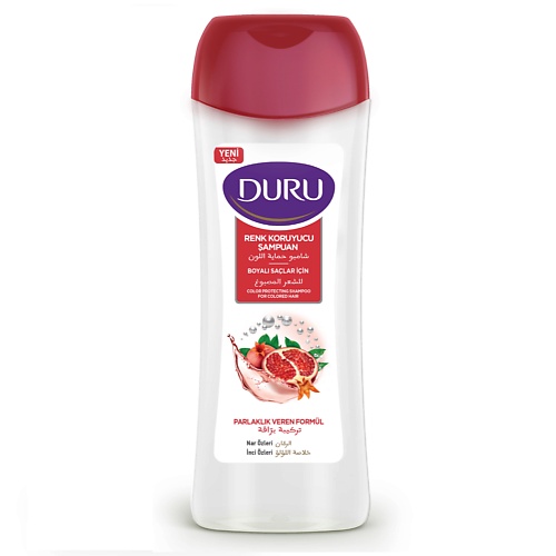 

DURU Шампунь Защита цвета с экстрактом граната 600, Шампунь Защита цвета с экстрактом граната