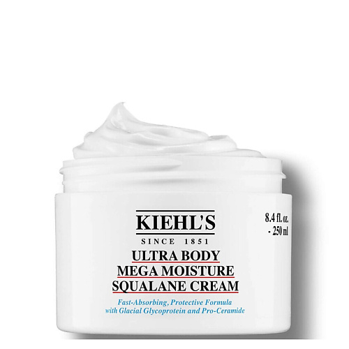 KIEHL'S Увлажняющий крем для тела Ultra Body Mega Moisture Squalane 250