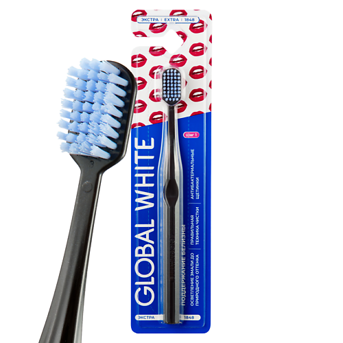 

GLOBAL WHITE Зубная щетка EXTRA Поддержание белизны, Зубная щетка EXTRA Поддержание белизны