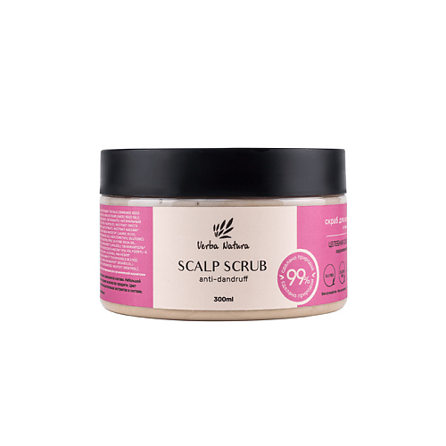 

VERBA NATURA Скраб для кожи головы от перхоти «Целебная сила природы» 300, Скраб для кожи головы от перхоти «Целебная сила природы»