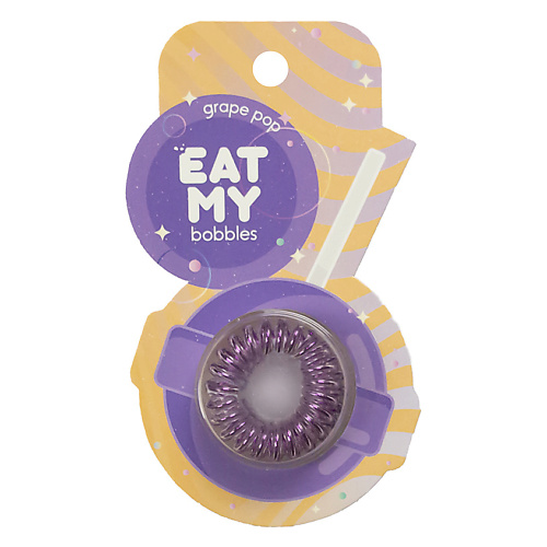 

EAT MY Резинка для волос в цвете "Виноградный леденец" Grape Pop, Резинка для волос в цвете "Виноградный леденец" Grape Pop