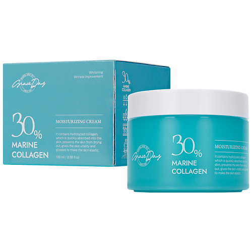 

GRACE DAY Увлажняющий крем с коллагеном, 100мл 100, Увлажняющий крем с коллагеном, 100мл