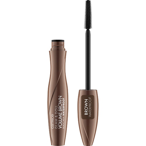 

CATRICE Тушь для ресниц водостойкая Glam & Doll Volume Brown Mascara Waterproof 10, Тушь для ресниц водостойкая Glam & Doll Volume Brown Mascara Waterproof