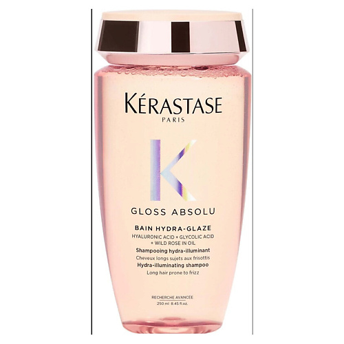 

KERASTASE Увлажняющий шампунь для сияния волос Gloss Absolu Bain Hydra-Glaze 250, Увлажняющий шампунь для сияния волос Gloss Absolu Bain Hydra-Glaze