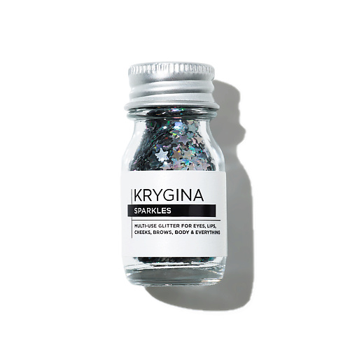 

KRYGINA COSMETICS Глиттер для лица и глаз, блёстки для макияжа Sparkles, Глиттер для лица и глаз, блёстки для макияжа Sparkles
