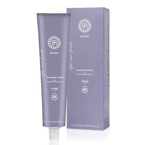 

BULBS&ROOTS Крем для выпрямления волос легкой фиксации с экстрактом мирта, веган Smoothing Cream 180, Крем для выпрямления волос легкой фиксации с экстрактом мирта, веган Smoothing Cream