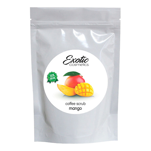 

EXOTIC COSMETICS Кофейный скраб "Манго" 220, Кофейный скраб "Манго"