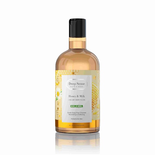 

DEEP SENSE Гель для душа молоко и мед 400, Гель для душа молоко и мед