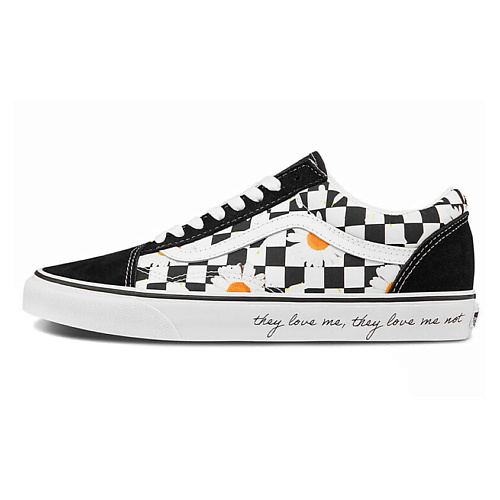 

VANS Кроссовки Old Skool Low Top Sneakers Black/White, Кроссовки Old Skool Low Top Sneakers Black/White