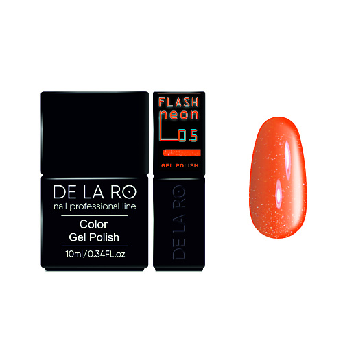 

DE LA RO Гель-лак для ногтей Flash Neon, Гель-лак для ногтей Flash Neon