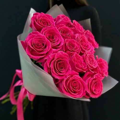 

ДАМА ФЕЯ Ароматные розы Эквадор 15шт, Ароматные розы Эквадор 15шт