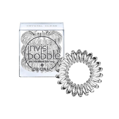 

INVISIBOBBLE Резинка-браслет для волос invisibobble ORIGINAL Crystal Clear, Резинка-браслет для волос invisibobble ORIGINAL Crystal Clear