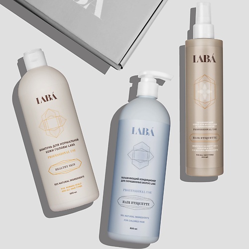 

LABÁ Набор шампунь для волос, кондиционер и спрей, Набор шампунь для волос, кондиционер и спрей