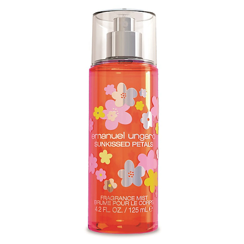 

UNGARO Парфюмированный спрей для тела женский Sunkissed Petals Fragrance Mist 125, Парфюмированный спрей для тела женский Sunkissed Petals Fragrance Mist