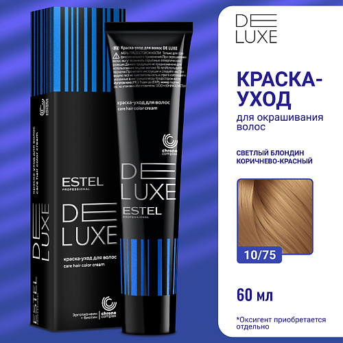 

ESTEL PROFESSIONAL ESTEL Краска-уход для волос DE LUXE 60, ESTEL Краска-уход для волос DE LUXE