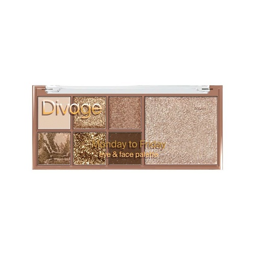 

DIVAGE Мультифункциональная палетка для лица Palette Monday To Friday, Мультифункциональная палетка для лица Palette Monday To Friday