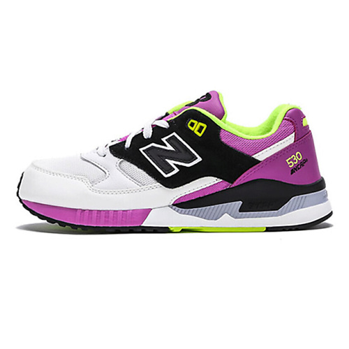 

NEW BALANCE Кроссовки NB 530 Running Shoes Low-Top White/Black/Purple, Кроссовки NB 530 Running Shoes Low-Top White/Black/Purple