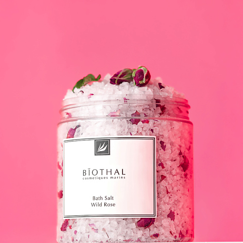 

BIOTHAL Соль для ванн Дикая роза Bath Salt Wild Rose 500, Соль для ванн Дикая роза Bath Salt Wild Rose