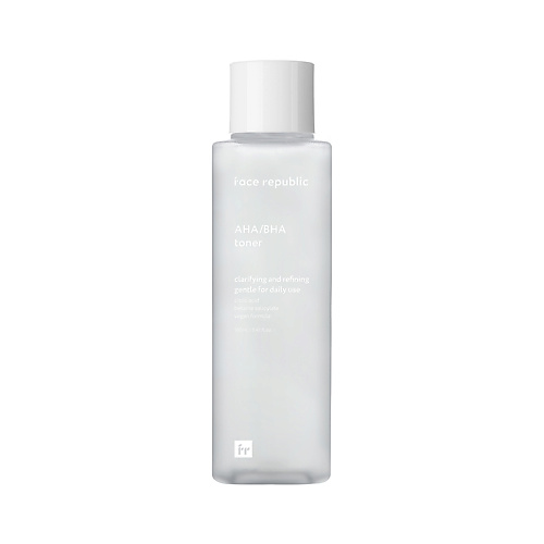 

FACE REPUBLIC Тонер для лица с AHA и BHA кислотами AHA/BHA toner 160, Тонер для лица с AHA и BHA кислотами AHA/BHA toner