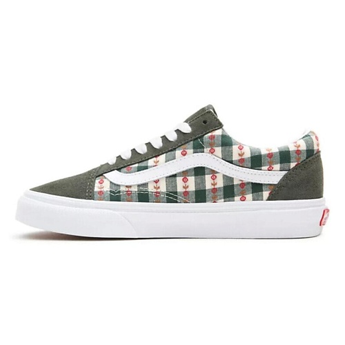 

VANS Кроссовки Old Skool 'WhiteGreen Plaid', Кроссовки Old Skool 'WhiteGreen Plaid'