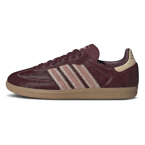 

ADIDAS ORIGINAL Кроссовки Samba Og Maroon Sand Strata Pony Women's, Кроссовки Samba Og Maroon Sand Strata Pony Women's
