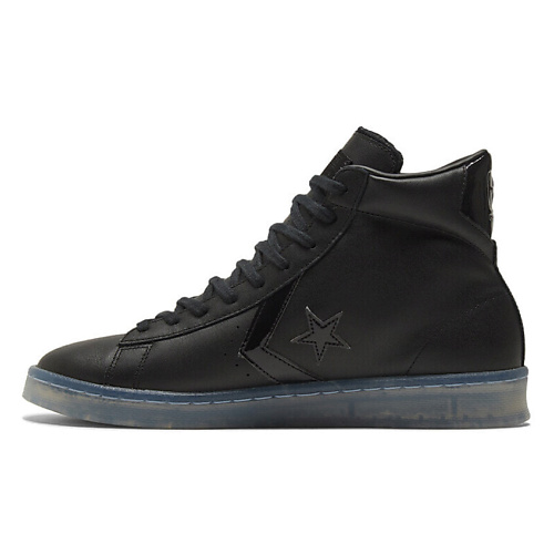 

CONVERSE Кроссовки Pro Leather High Black Ice Black Clear, Кроссовки Pro Leather High Black Ice Black Clear