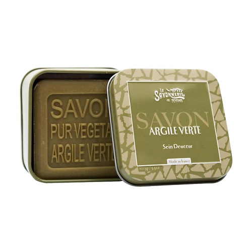 

LA SAVONNERIE DE NYONS Мыло с зеленой глиной 100, Мыло с зеленой глиной