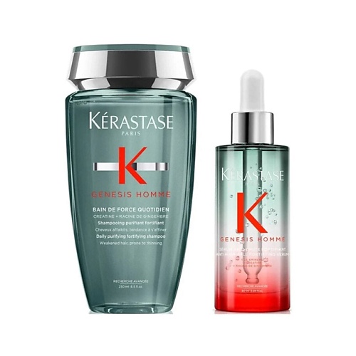 

KERASTASE Укрепляющий уход для волос для мужчин Genesis HOMME, Укрепляющий уход для волос для мужчин Genesis HOMME