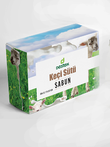 DESTEK Мыло с козьим молоком для кожи питание омоложение увлажнение 650₽