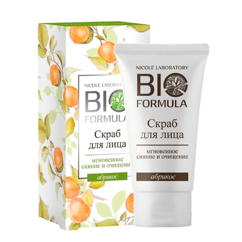 

BIO FORMULA Скраб для лица Мгновенное сияние и очищение 50, Скраб для лица Мгновенное сияние и очищение