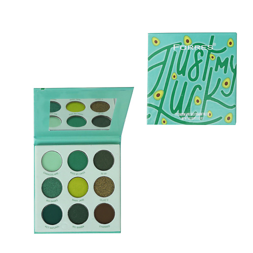 

FARRES Тени для век 9 цветов TASTY, Тени для век 9 цветов TASTY