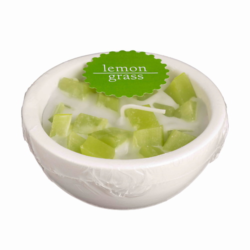 

HOME INTERIORS Свеча в гипсовой чаше МЕЛАНЖ аромат "Лемонграсс", Свеча в гипсовой чаше МЕЛАНЖ аромат "Лемонграсс"