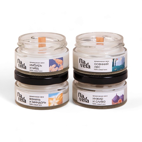 

FLAVELA Ароматические свечи набор, Ароматические свечи набор